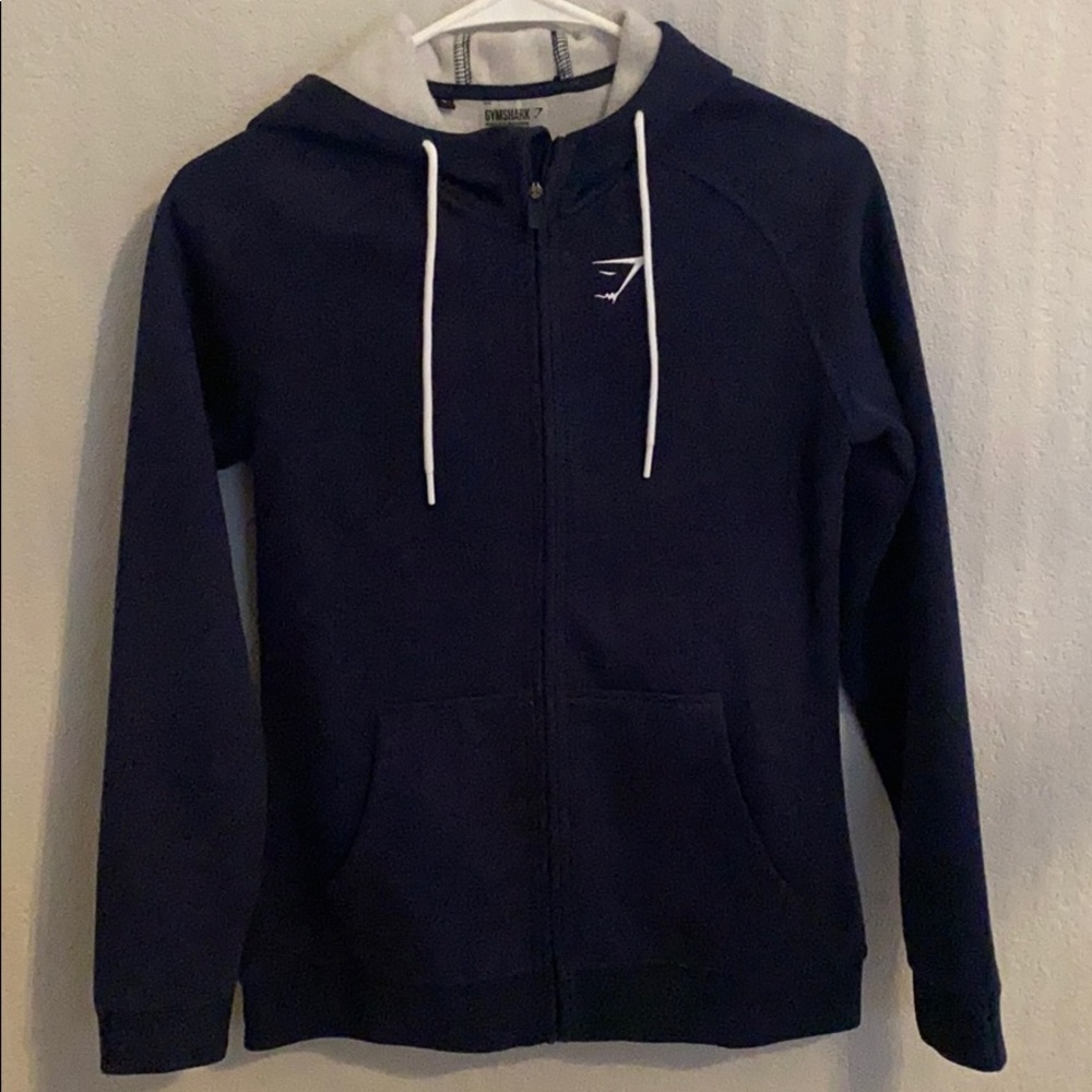 Navy Blue Gym Shark Jacket